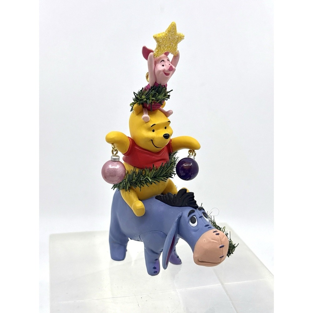 Hallmark Keepsake Ornament A Very Friendly Christmas Tree Winnie the Pooh Eeyore